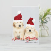 ハッピー ホリデー シーズン グリーティング 写真 クリスマス (スタンド正面)