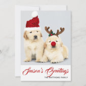 ハッピー ホリデー シーズン グリーティング 写真 クリスマス (正面)