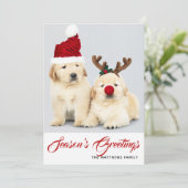 ハッピー ホリデー シーズン グリーティング 写真 クリスマス (スタンド正面)