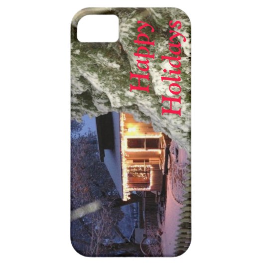 ハッピー・ホリデー ハイシエラ Case-Mate iPhoneケース (裏面)