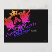 ハッピー ホリデー ポストカード (裏面)