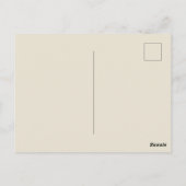 ハッピー・ホリデー ポストカード (裏面)