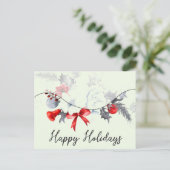 "ハッピー・ホリデー" ポストカード (スタンド正面)