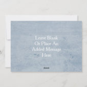 「ハッピー ホリデー」モダンカリグラフィー ホリデー フォト シーズンカード (裏面)