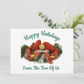 ハッピー・ホリデー・ロブスター・ディナー サンダーコーブ 招待状 (スタンド正面)