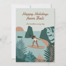 ハッピー ホリデー ヴィンテージ サーフィン トロピカル ウェーブ