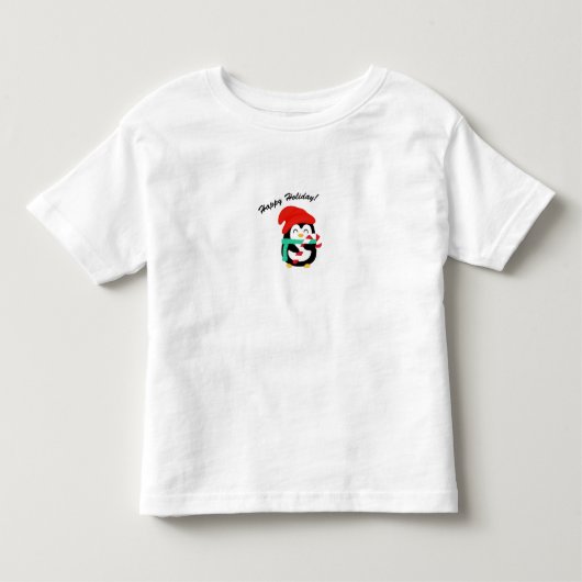 ハッピー・ホリデーTシャツ トドラーTシャツ (正面)