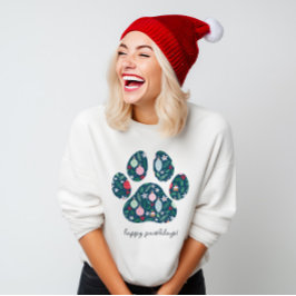 ハッピー・ポリデイズ クリスマス ドッグ ラバー セーター 