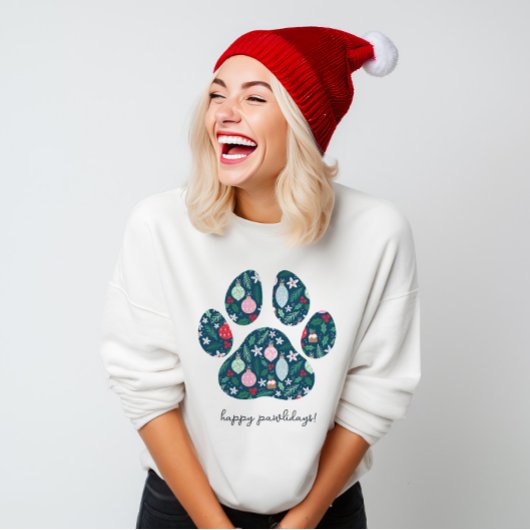 ハッピー・ポリデイズ クリスマス ドッグ ラバー セーター