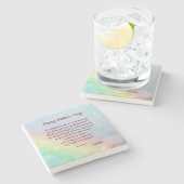 ハッピー·マザーズ·デイパーソナライズされたの詩 ストーンコースター (横)