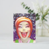 ハッピー マネキン 8 枚組 ポストカード (スタンド正面)