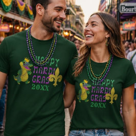 ハッピー・マルディグラ・ゲーターキングTシャツ Tシャツ
