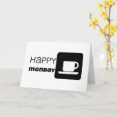 ハッピー・マンデー・ユーモア! カード (黄色い花)