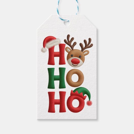 ハッピー メリークリスマス ギフトタグ (正面)