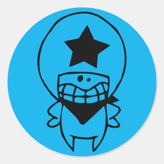 ハッピー モンスター オリジナル ステッカー (正面)