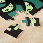 ハッピー・モーション・グラフィックの渦巻き ジグソーパズル (側面)