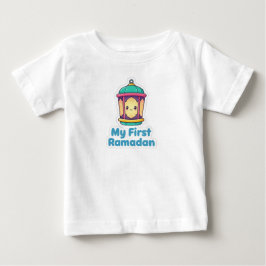 ハッピー・ラマダン・ランタン キッズTシャツ ベビーTシャツ