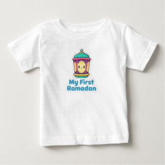 ハッピー・ラマダン・ランタン キッズTシャツ ベビーTシャツ