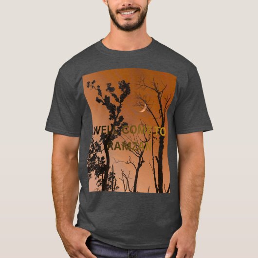 ハッピー・ラムザン Tシャツ (正面)