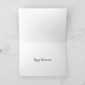 ハッピー・リタイアメントの女性用赤いガーデニング用ウェルリーブーツ カード (内部)