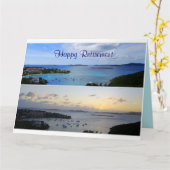 ハッピー·リタイアメント、クルズ·ベイ·コラージュ、セント·ジョン カード (黄色い花)