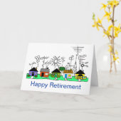 ハッピー・リタイアメント・ハム・ラジオ・   カードカスタマイズ！ カード (黄色い花)