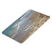 ハッピー・リタイアメント・パーソナライズされたビーチ・ウォーター マグネット (左側)