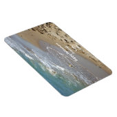 ハッピー・リタイアメント・パーソナライズされたビーチ・ウォーター マグネット (右側)