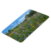 ハッピー・リタイアメント・ラブ・ワイパーソナライズされたルドフラワーズ マグネット (左側)