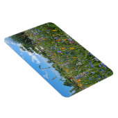 ハッピー・リタイアメント・ラブ・ワイパーソナライズされたルドフラワーズ マグネット (右側)