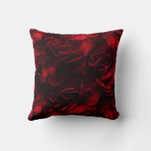 ハッピー·リタイアメント·名前をカスタムする·フローラ·レッド·ローズ クッション (裏面)