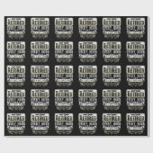 ハッピー・リタイアメント・退職したウーマン・コワーカー・ユーモア ラッピングペーパー (フラット)