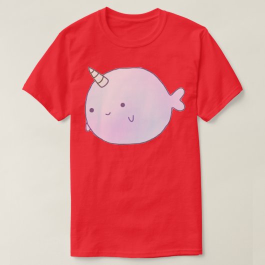 ハッピー・リトル・ナルワル Tシャツ (デザイン正面)