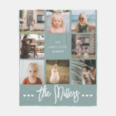 ハッピー・リトル・モーメント | モダン写真家名8 フリースブランケット (正面)