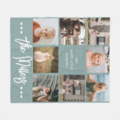 ハッピー・リトル・モーメント | モダン写真家名8 フリースブランケット (正面(横))