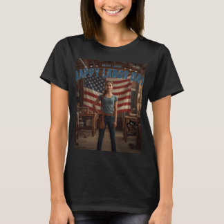 ハッピー・レーバーの日のTシャツデザイン Tシャツ