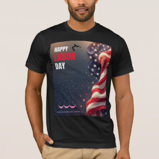 ハッピー・レーバーの日のTシャツデザイン Tシャツ
