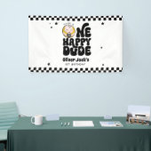 ハッピー・ワン・デュードの1歳の誕生日 横断幕 (トレードショー)