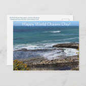 ハッピー・ワールド・オーシャンズ・デイ！ ポストカード (正面/裏面)