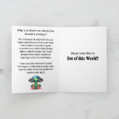 ハッピー ワールドUFOデー カード (内部)