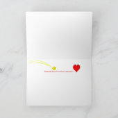 ハッピー ヴァレンタインズ ピックルボール - 愛してるよ、もっと カード (内部)