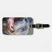 ハッピー（犬）スタッフォードブル・テリア ラゲッジタグ (正面横)