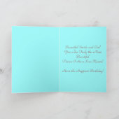 ハッピー、誕生日 カード (内部)