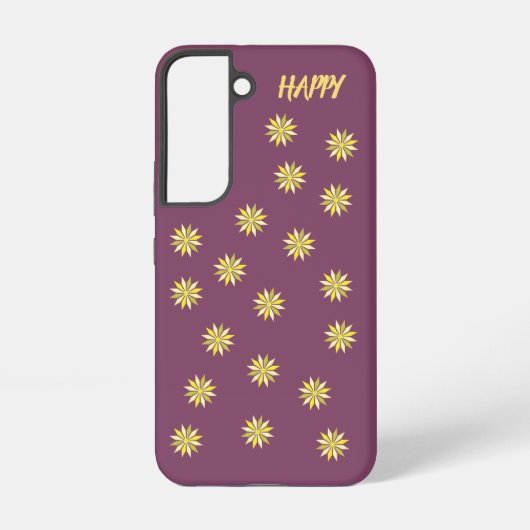 ハッピー SAMSUNG GALAXYケース (裏面)