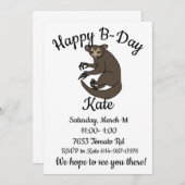 ハッピーBデイアイエイエムール 招待状 (正面/裏面)