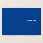 ハッピーBデイフォイル誕生日カード 箔カード (内部)