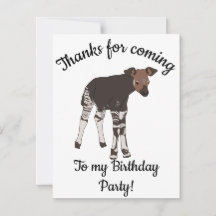 ハッピーBデイベビーオカピアニマル