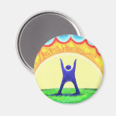 ハッピーHumanLight.jpg マグネット (正面/裏面)