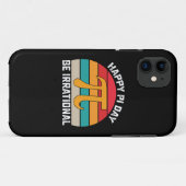 ハッピーPi日の非理性的な数おもしろい数ヴィンテージ Case-Mate iPhoneケース (裏面(横))