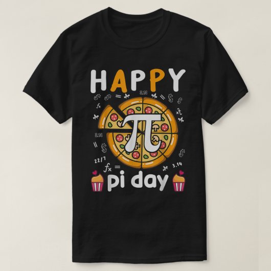 ハッピーPi日2022学生3 Tシャツ (デザイン正面)